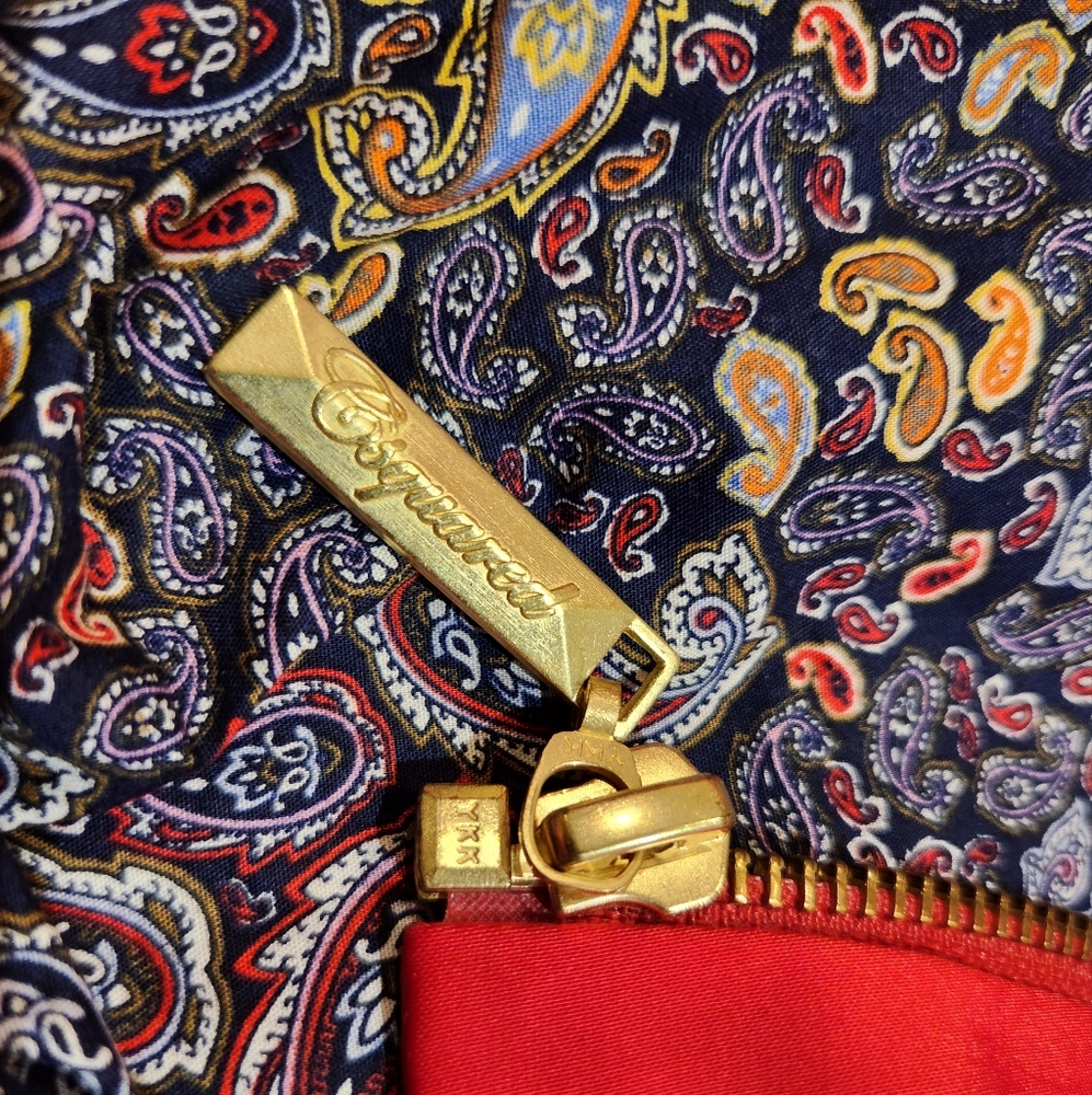 Csquared South African Silky Ferrari Red Print Men and Women Bomber Jacket